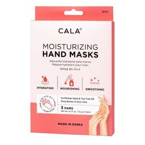 CALA Moisturizing Shea Butter Sunflower Seed Avocado Oil 3 Pack Hand Mask Masks